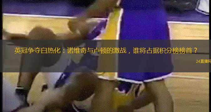 英冠争夺白热化：诺维奇与卢顿的激战，谁将占据积分榜榜首？