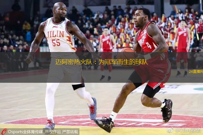 迈阿密热火队：为冠军而生的球队