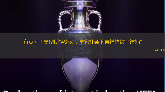 有点萌！曼彻斯特街头，皇家社会的吉祥物被“逮捕”