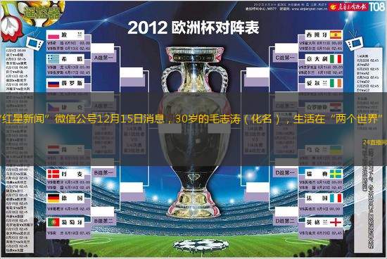“红星新闻”微信公号12月15日消息，30岁的毛志涛（化名），生活在“两个世界”里。